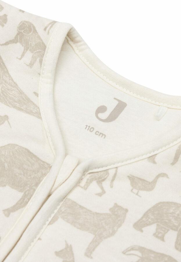 Jollein Baby Slaapzak Met Afritsbare Mouw Animals - Nougat - Afbeelding 4