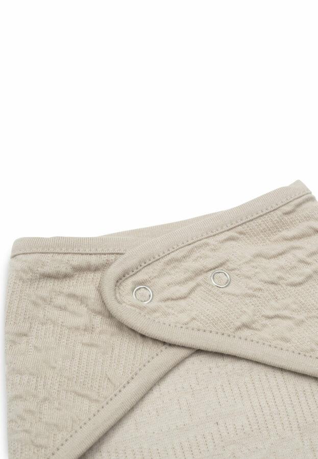 Jollein Slab Bandana Soft Waves - Nougat - 2 Stuks - Afbeelding 3
