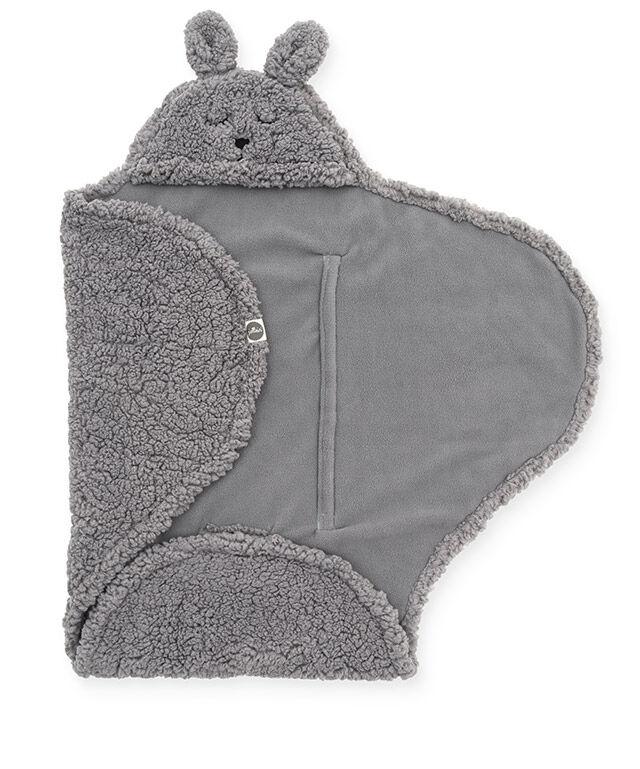 Jollein Wikkeldeken Bunny - storm grey