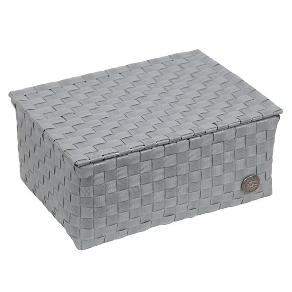 Handed by - mandje 11x18x25 - silver grey