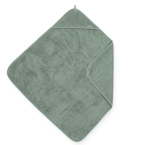 Jollein Badcape badstof 75x75cm - ash green - Afbeelding 3