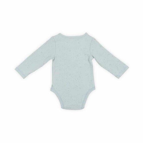 Jollein romper lange mouw - Mini dots - Stone Green - 62/68 - Afbeelding 2