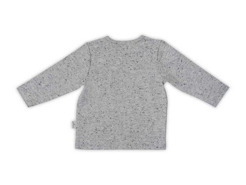 Jollein shirt lange mouw Speckled - Grey - Afbeelding 2