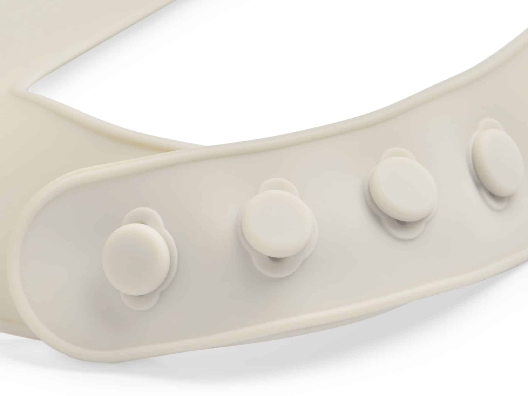 Jollein Slab met opvangbakje waterproof - nougat - Afbeelding 2