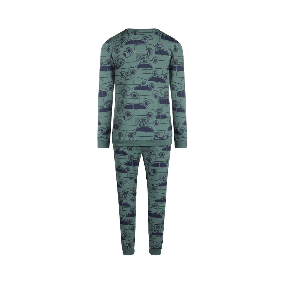 Charlie Choe Jongens Pyjama - groen Auto - S49076-42 - Afbeelding 3