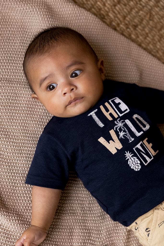 V42527 Dirkje shirt the wild one - navy - 62 - Afbeelding 3