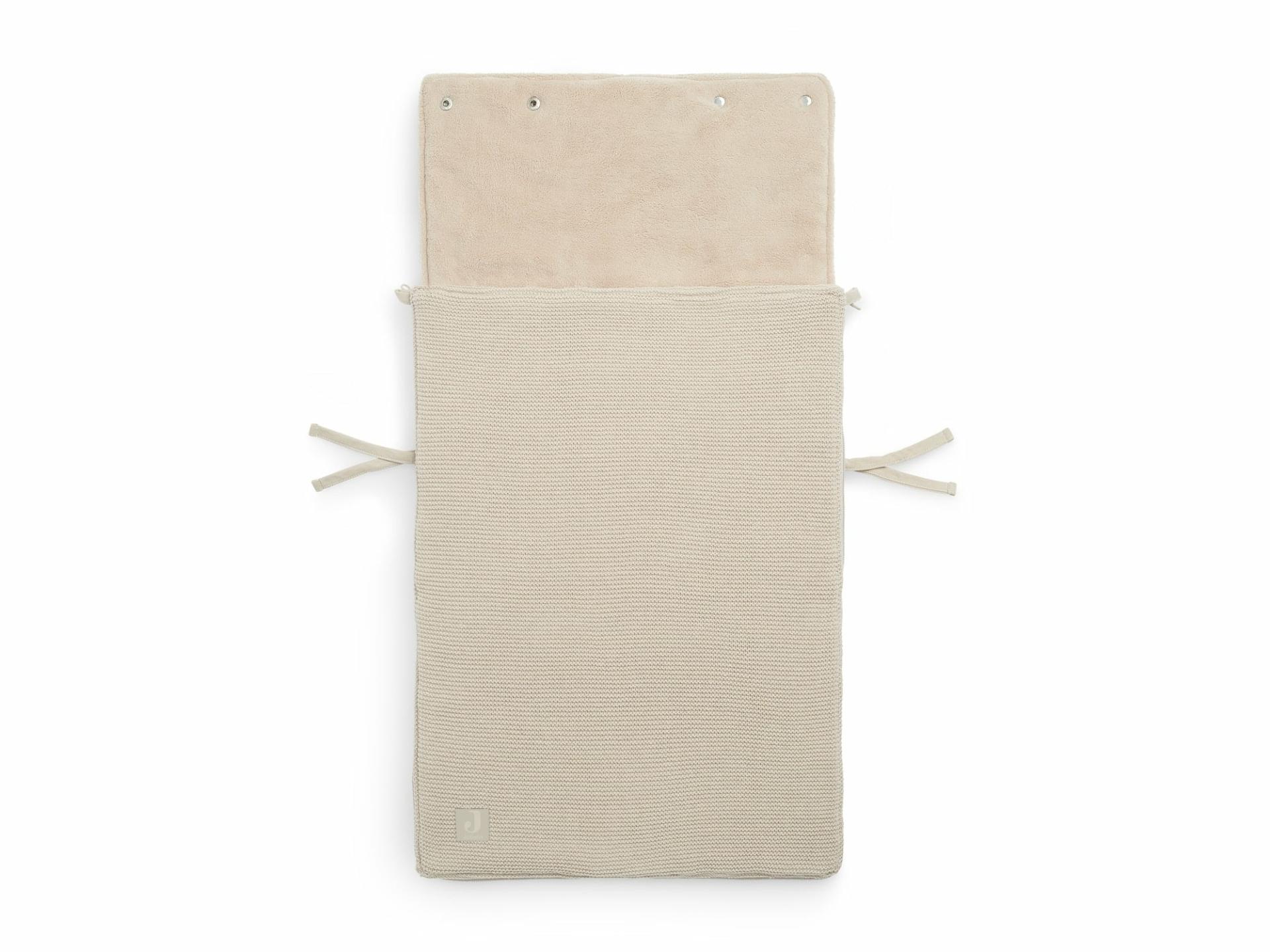 Jollein Voetenzak groep 0+ 3/5 punts basic knit - nougat - Afbeelding 7
