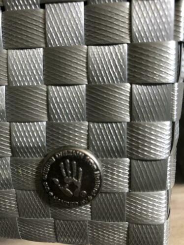 Handed by - mandje 11x18x25 - silver grey - Afbeelding 3