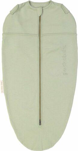 Puckababy The Original Mini baby inbakerdoek (3-6mnd) - Cotton Olive