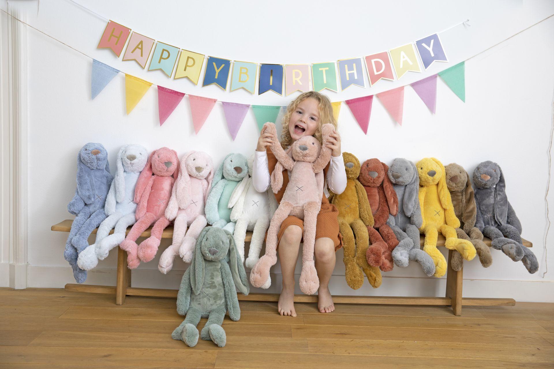 Happy Horse Rabbit Richie 38cm (nr.2) - old pink - Afbeelding 5