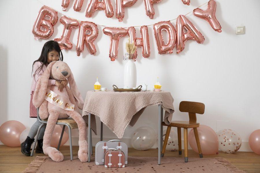 Happy Horse Rabbit Richie 38cm (nr.2) - old pink - Afbeelding 3