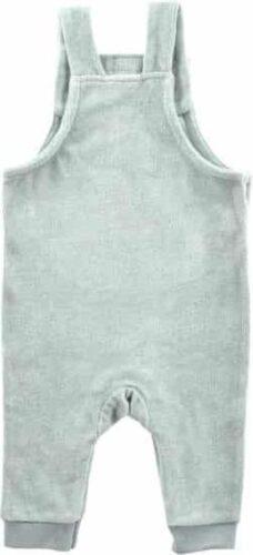 Jollein Salopette velour - grey - 74/80 - Afbeelding 2