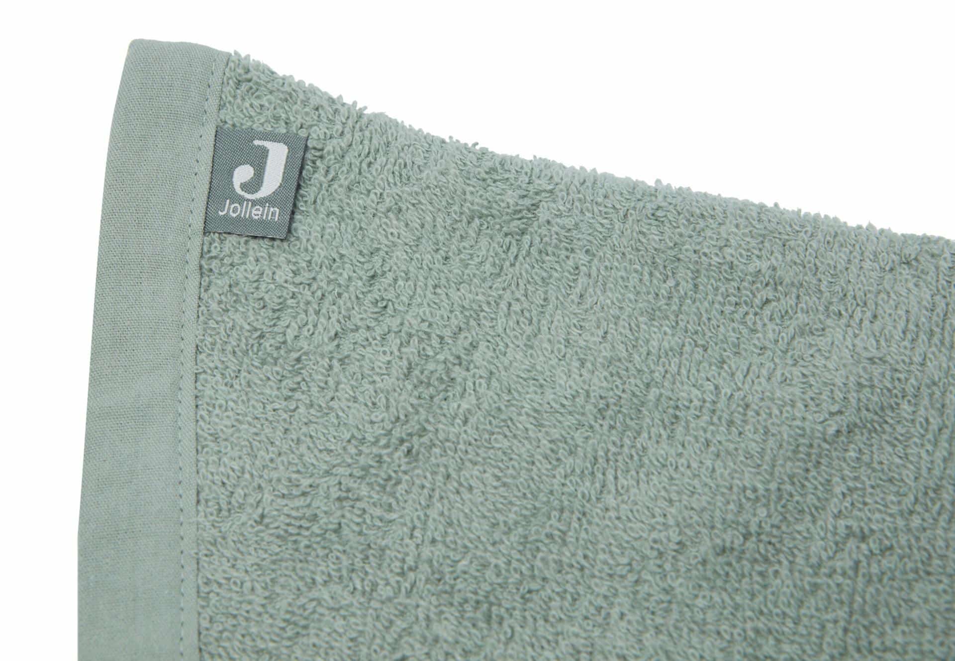 Jollein washand ears badstof - ash green - Afbeelding 3