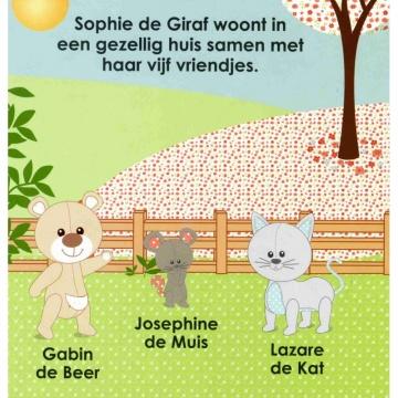 Sophie de Giraf voelboekje: Sophie en haar vriendjes - Afbeelding 3