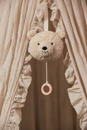 Jollein muziekhanger Teddy Bear - Naturel - Afbeelding 3