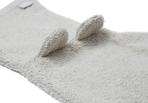 Jollein washand ears badstof - nougat - Afbeelding 3