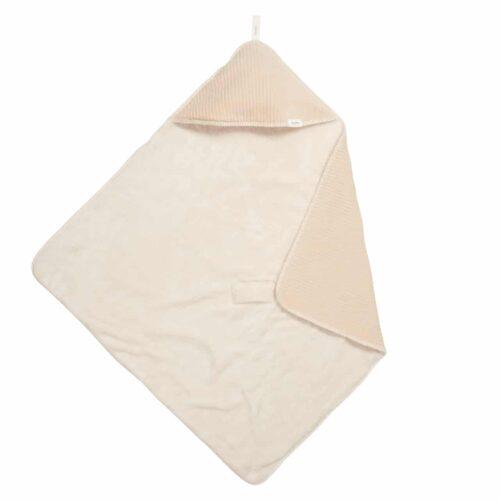 Koeka omslagdoek teddy vik - sand - Afbeelding 2