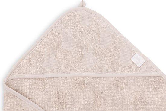 Jollein Badcape Badstof 75x75cm Nijntje Jacquard - Nougat - Afbeelding 2