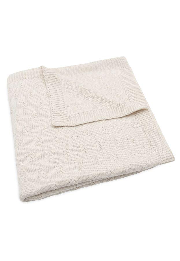 Jollein Deken Grain Knit - Oatmeal