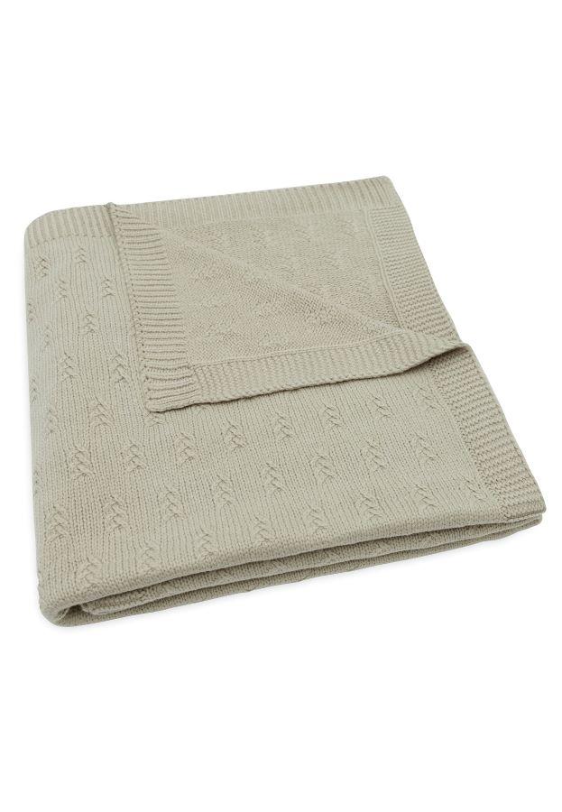 Jollein Deken Grain Knit -Olive Green