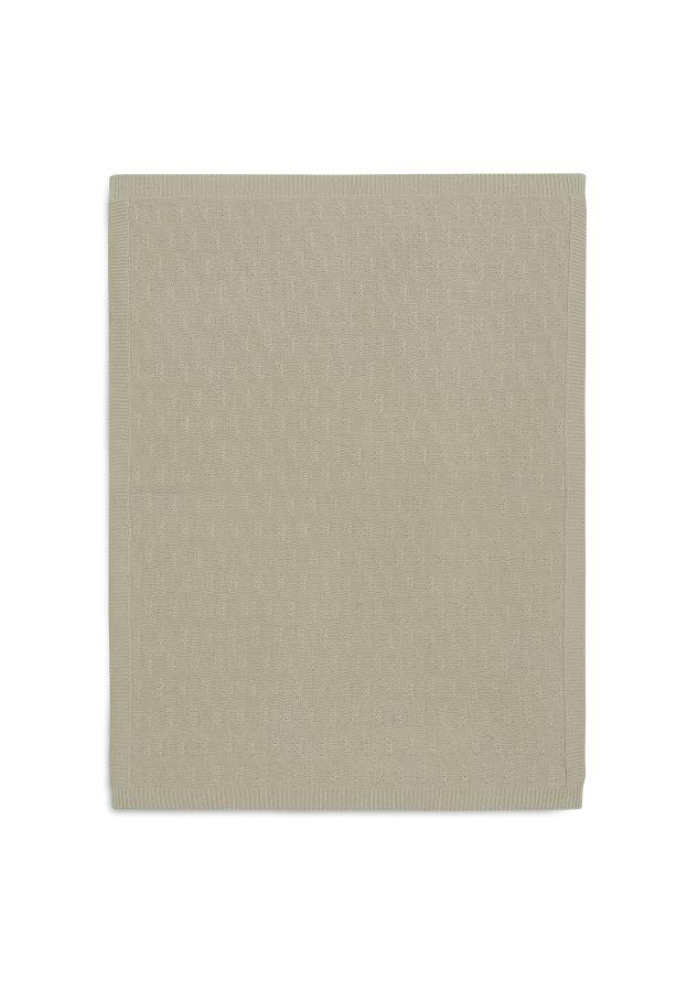 Jollein Deken Grain Knit -Olive Green - Afbeelding 3