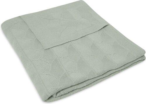 Jollein Deken Shell Knit - Sea Foam - GOTS