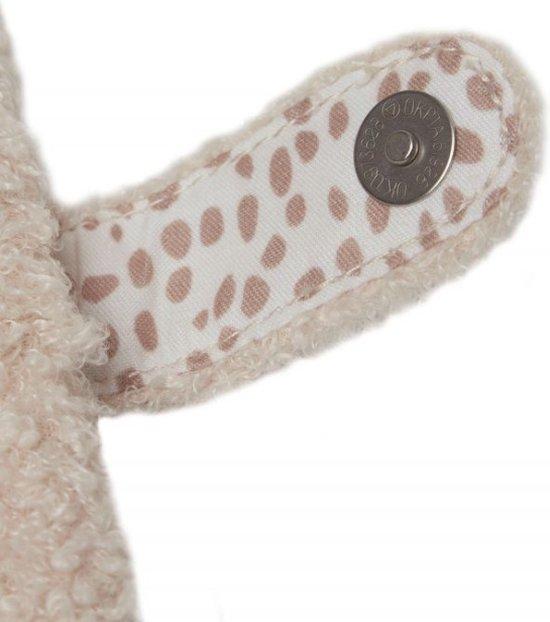 Jollein Groeiboekje Hoes Boucle - Naturel - Afbeelding 3