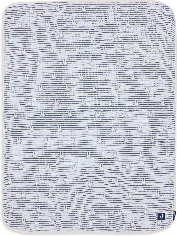 Jollein Deken Hydrofiel Nijntje Stripe - Navy - Afbeelding 2