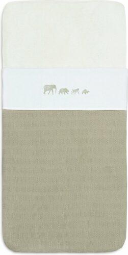 Jollein Laken Animals - Olive Green - Afbeelding 2