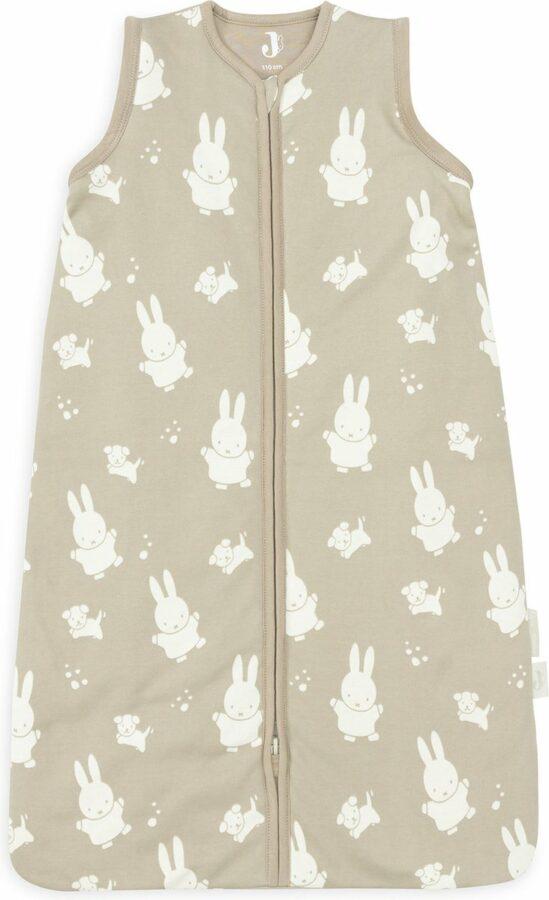 Jollein Slaapzak met Afritsbare Mouw Nijntje - Miffy Snuffy - Olive Green - 110 - Afbeelding 3