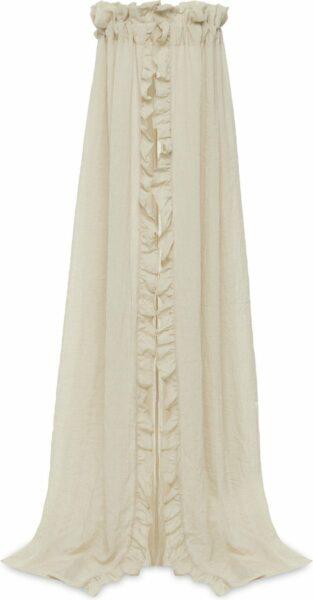 Jollein Sluier met ruffle vintage 155cm - nougat