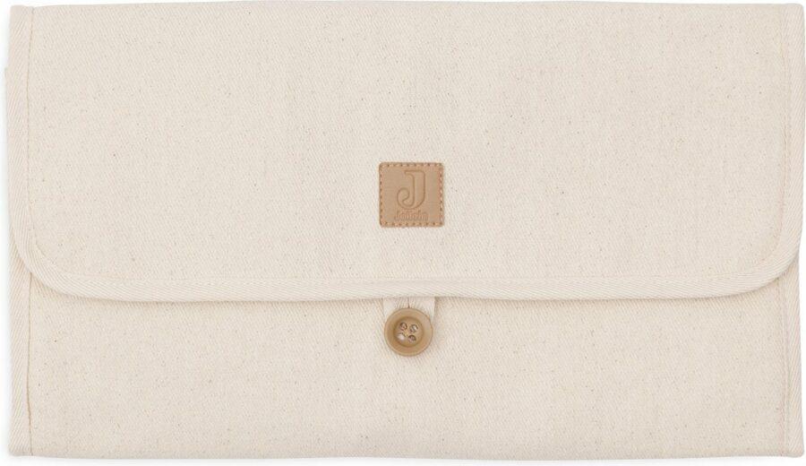 Jollein Verschoningsmat Met Opbergvakken Twill - Natural
