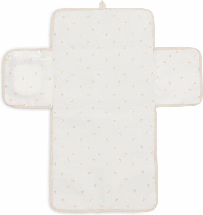 Jollein Verschoningsmat Met Opbergvakken Twill - Natural - Afbeelding 4