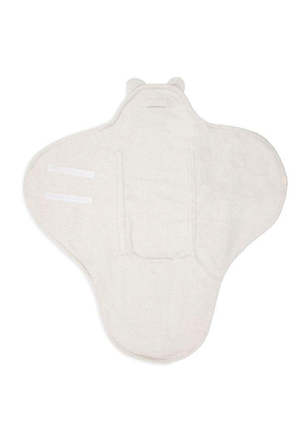 Jollein Wikkeldeken Bear Boucle - oatmeal - Afbeelding 3