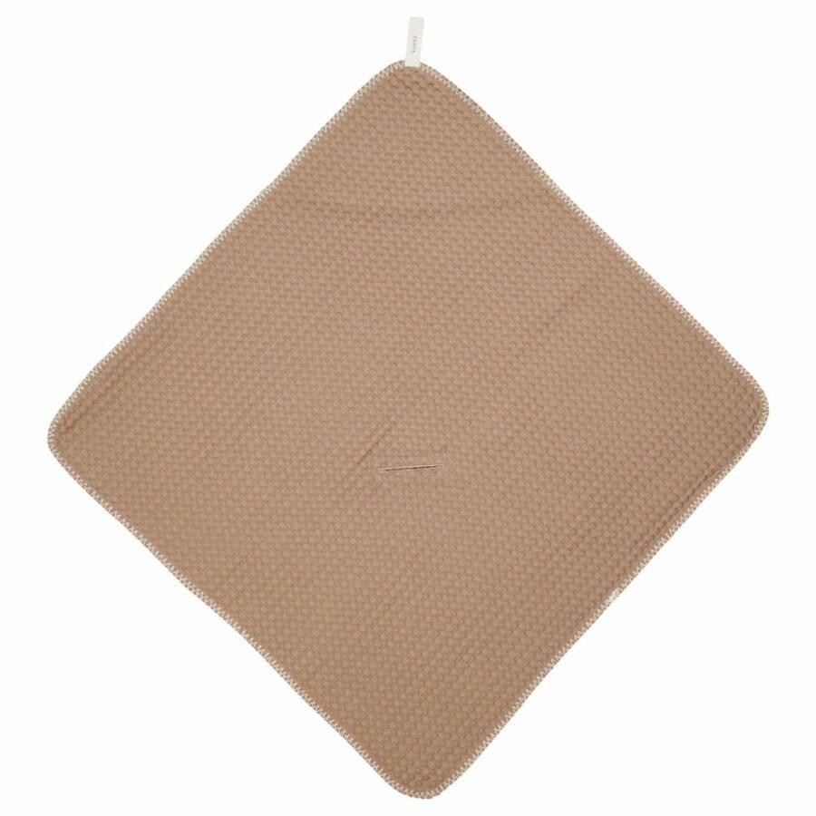 Koeka omslagdoek Antwerp wafel/badstof - caffe - Afbeelding 2