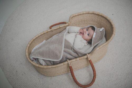 Koeka omslagdoek teddy vik - clay - Afbeelding 3