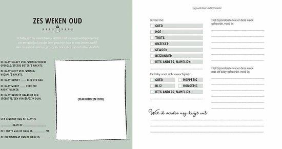 Mijn eerste jaar babyboek – Maak een unieke herinnering - invulboek - Afbeelding 2