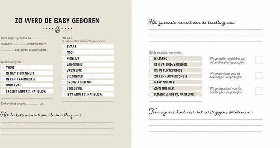 Mijn eerste jaar babyboek – Maak een unieke herinnering - invulboek - Afbeelding 3