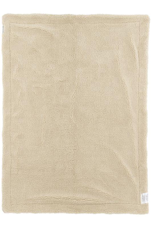 Meyco deken wafel teddy - sand - Afbeelding 3