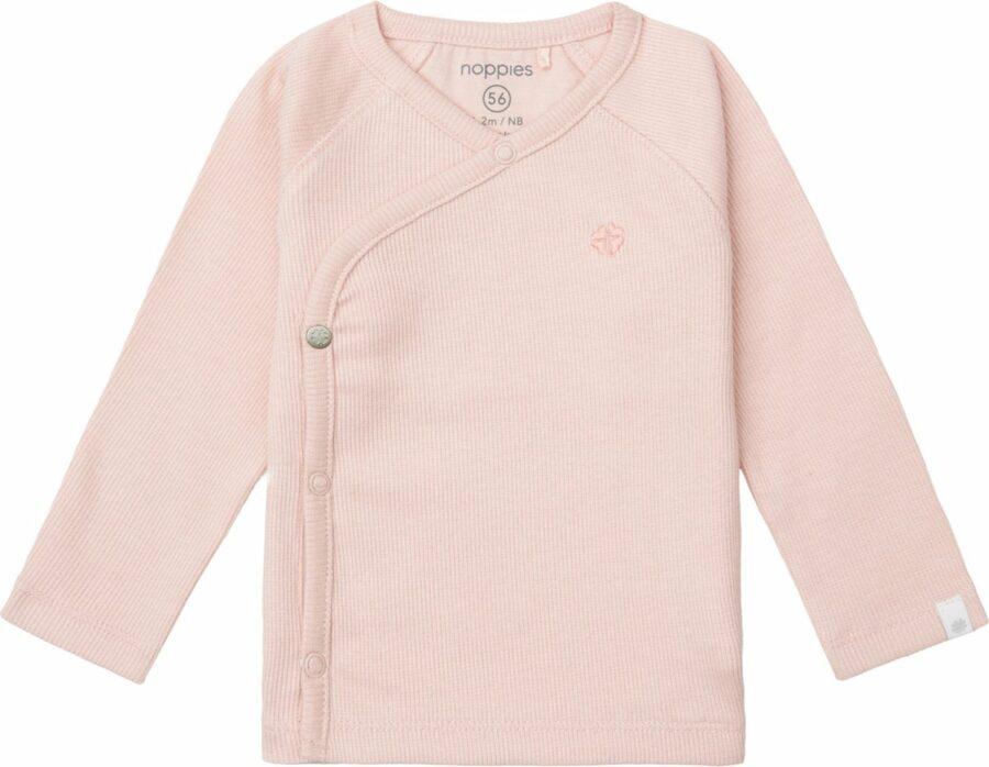 Noppies overslag shirt lange mouw Nanyuki - rose smoke