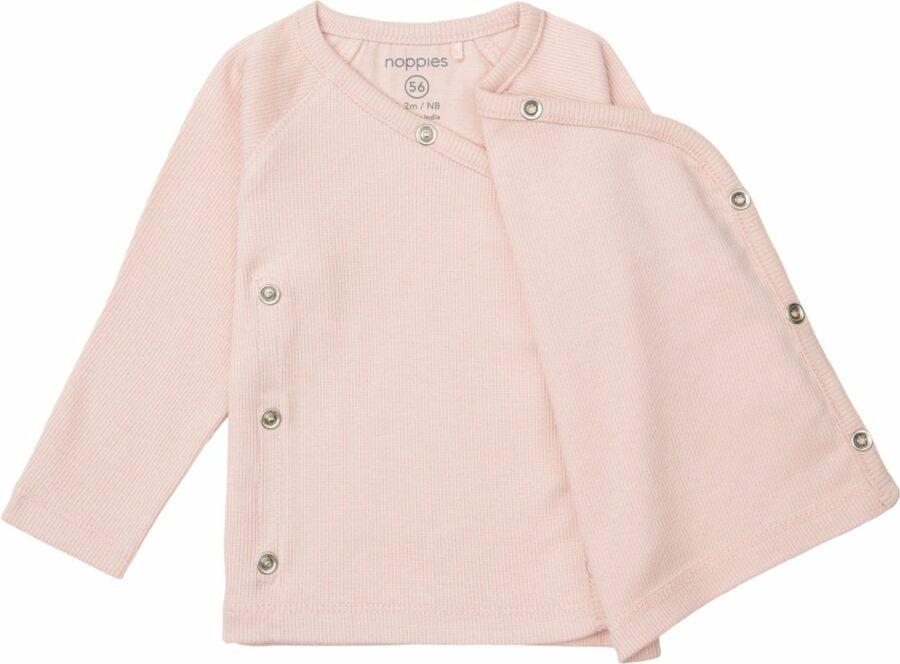 Noppies overslag shirt lange mouw Nanyuki - rose smoke - Afbeelding 3