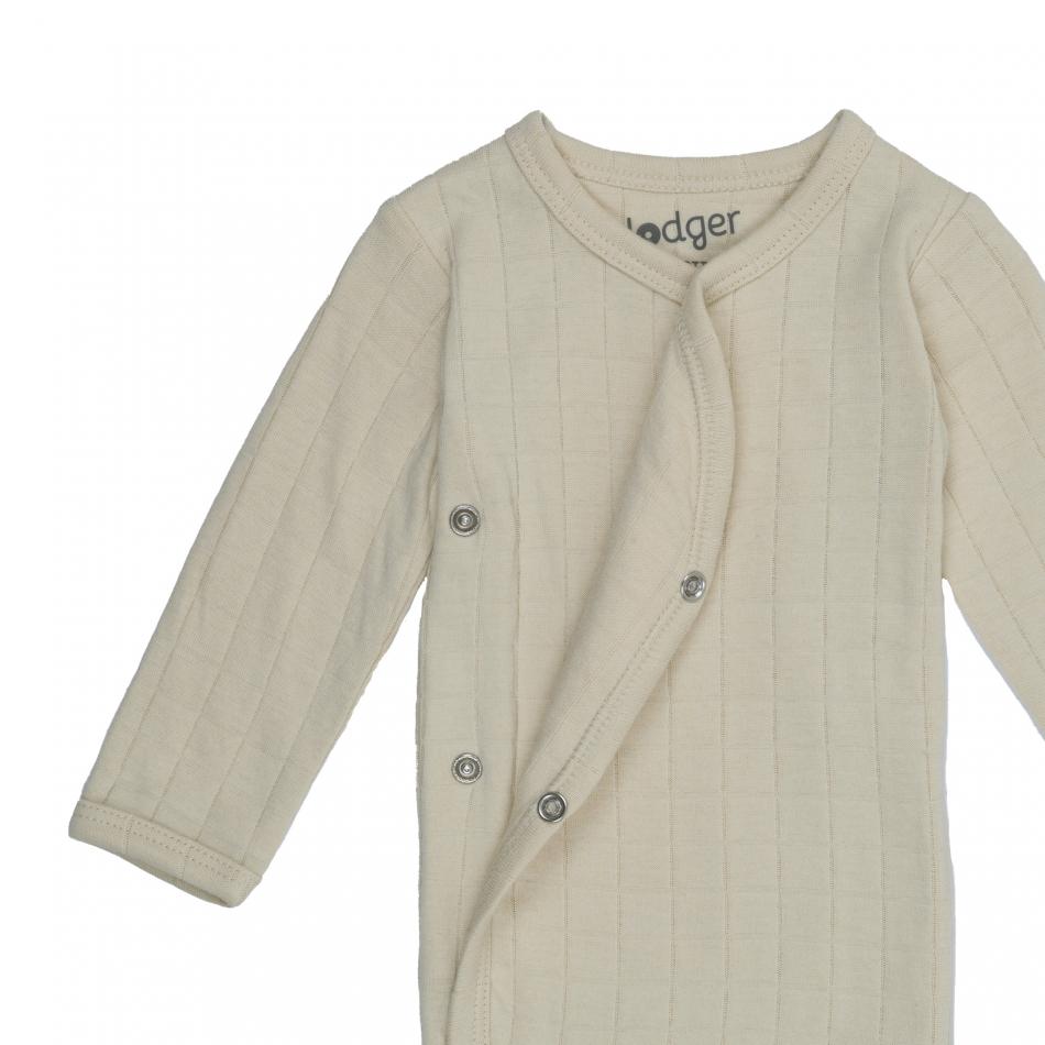 Lodger Romper lange mouw Solid - birch