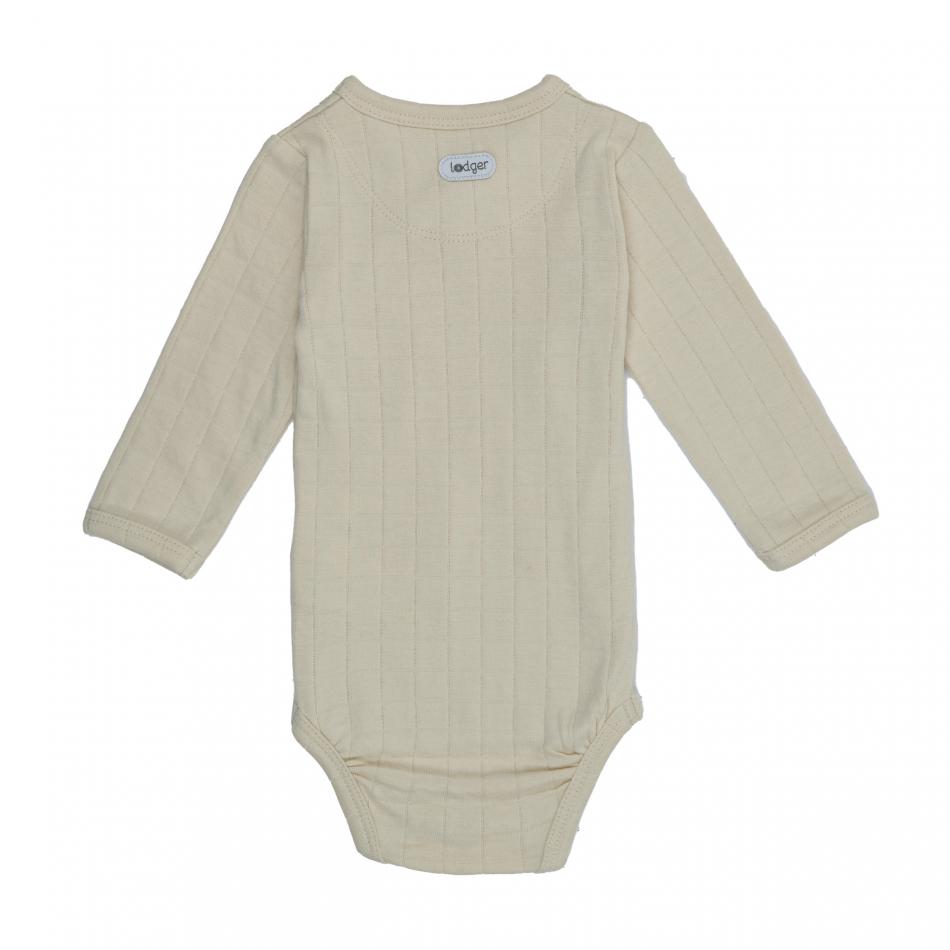 Lodger Romper lange mouw Solid - birch - Afbeelding 2