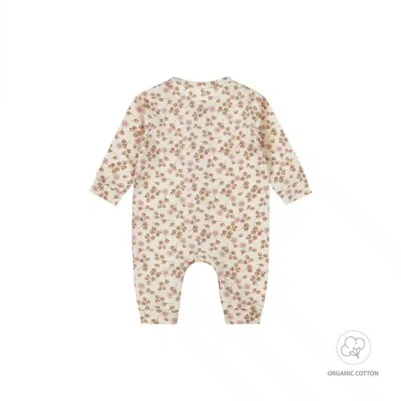 Dirkje meisjes baby bio boxpakje off white bloemetjes WN1207 - Afbeelding 2
