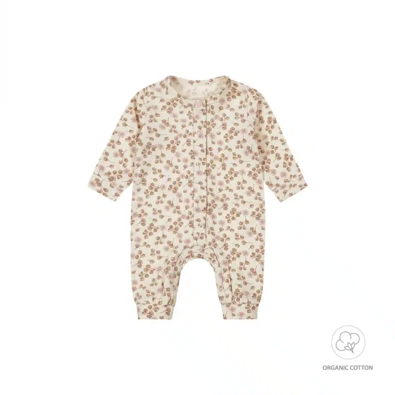 Dirkje meisjes baby bio boxpakje off white bloemetjes WN1207