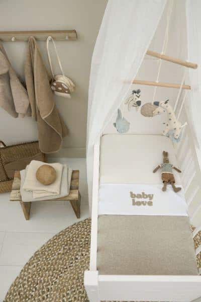 Meyco Laken Baby love - sand melange - Afbeelding 2