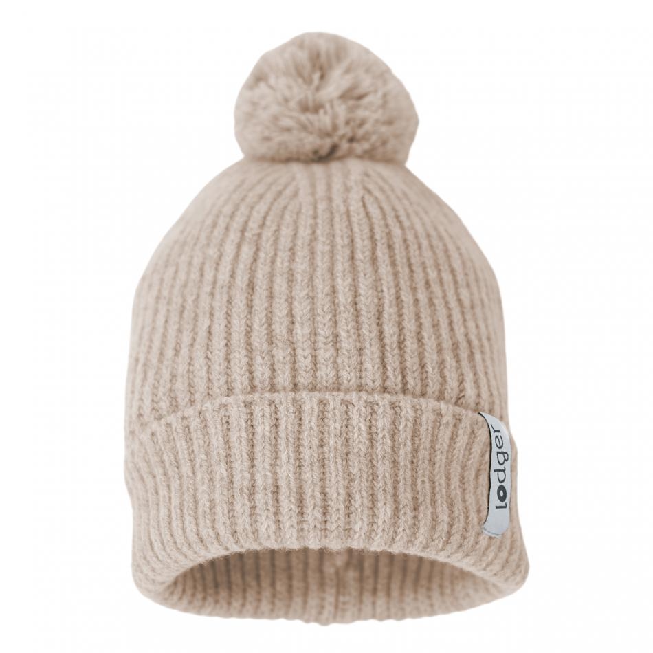 Lodger muts Hatter Merino Wool - Beige - Afbeelding 2
