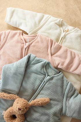 Jollein Baby Slaapzak Met Afritsbare Mouw Rib - Sea Green - Afbeelding 4