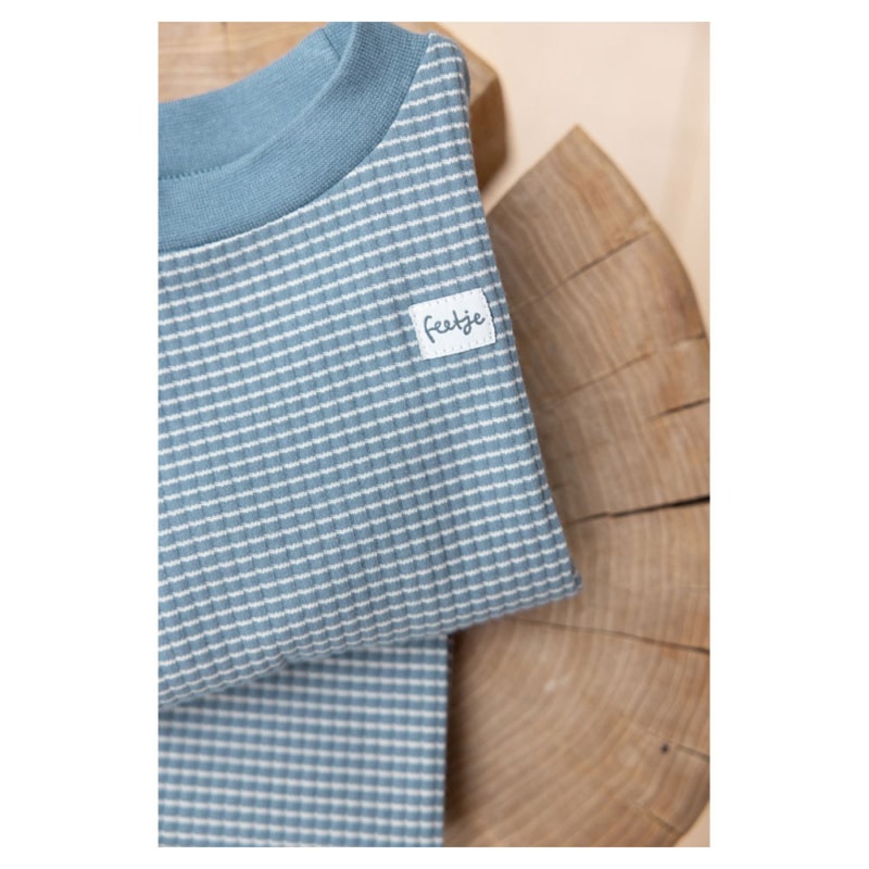Feetje Pyjama wafel - Ice Blue - 305616 - Afbeelding 2