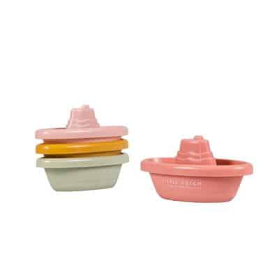Little Dutch stapelbare bootjes - roze - 20074437 - Afbeelding 3